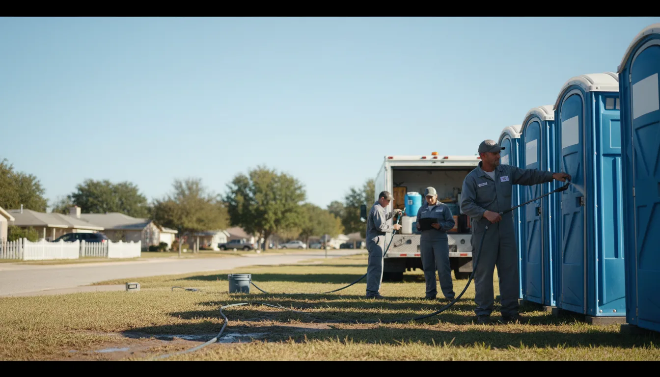 Long-Term Portable Toilet Rental in Haslet, TX near me